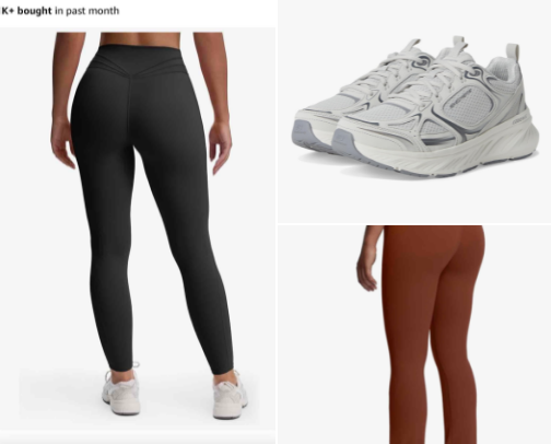 Amazon Gym Picks for the Ladies! cover photo collage