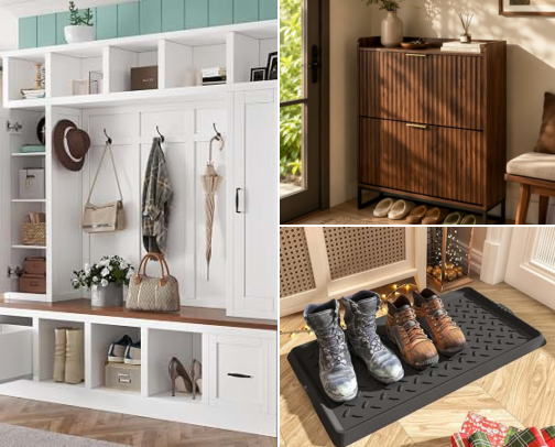 The Drop Zone That Saves My Mornings: Entryway & Mudroom Organization for Sports Families cover photo collage