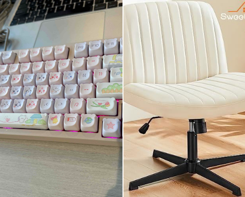 Aesthetic Office Must Haves! cover photo collage