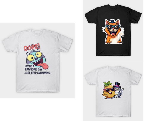 Kaos Pria – Sederhana, lucu, dan Keren Tanpa Ribet cover photo collage