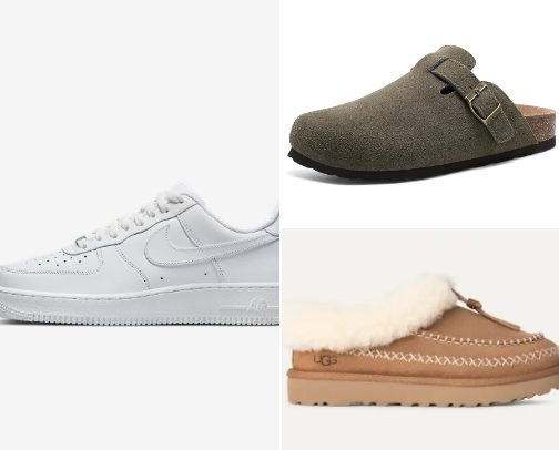 Woman's shoes cover photo collage