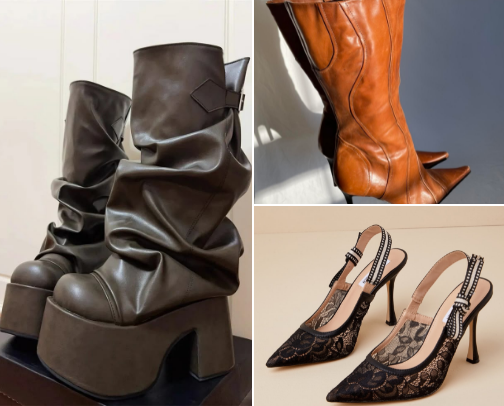 Never have too many shoes cover photo collage