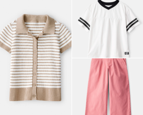 Kids clothes cover photo collage