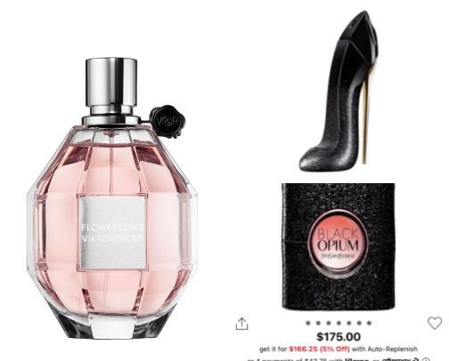 fragrances cover photo collage