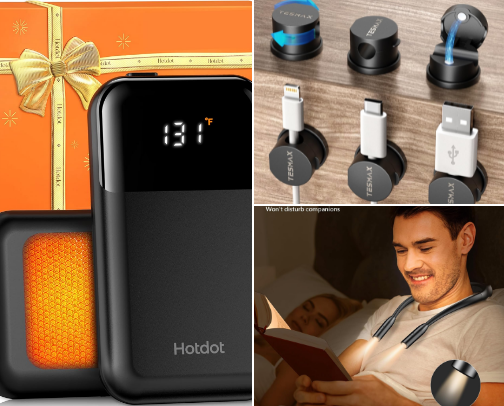 12 Best Amazon Stocking Stuffers for Christmas 2025- Budget-Friendly, Useful & Under-$25 Holiday Gifts cover photo collage