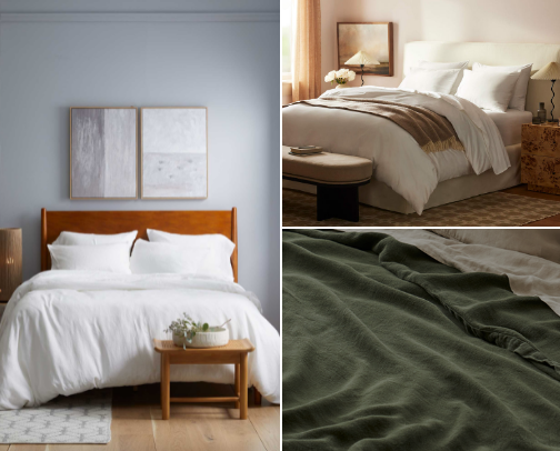 Bedding/Linens cover photo collage