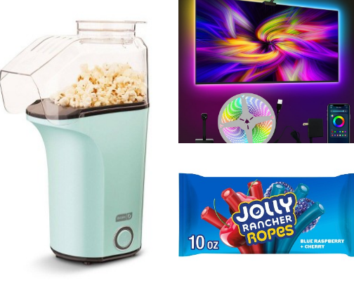 movie night essentials cover photo collage