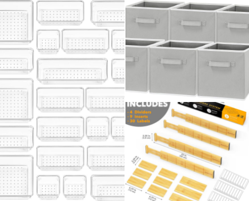 Home Essentials & Organization Finds cover photo collage