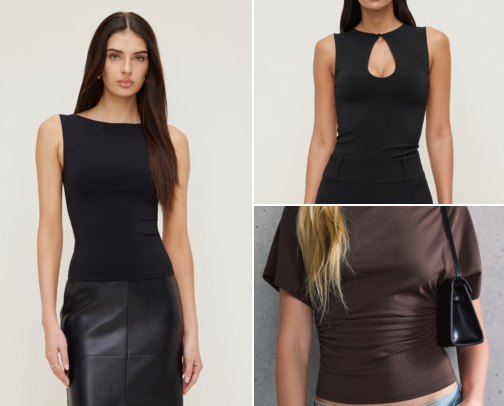 Cute Tops Under $50 cover photo collage