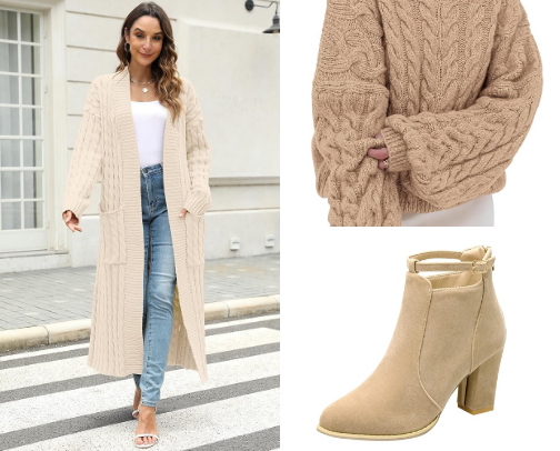 Fall casual cover photo collage