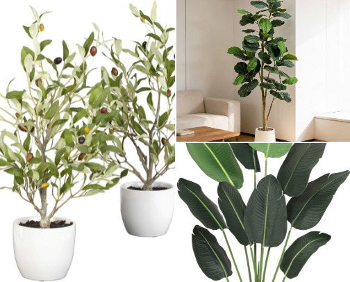 The "How Is That Not Real?!" Guide to Faux Plants cover photo collage