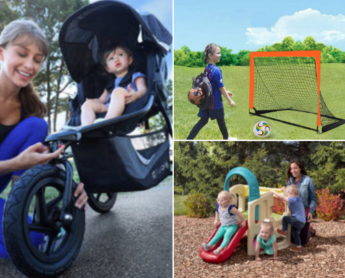 👶💪 Toddler-Powered Workouts: Fitness for Dads Who Don’t Have Time for the Gym cover photo collage
