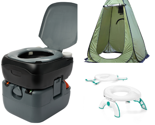 Camping Must Haves cover photo collage