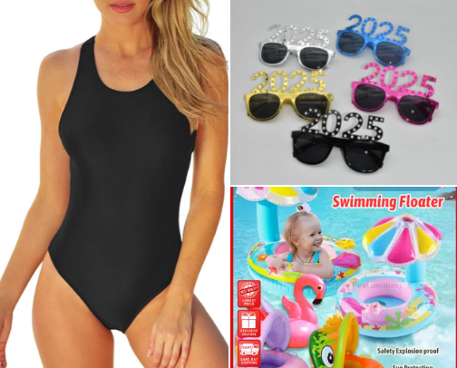 Summer things cover photo collage