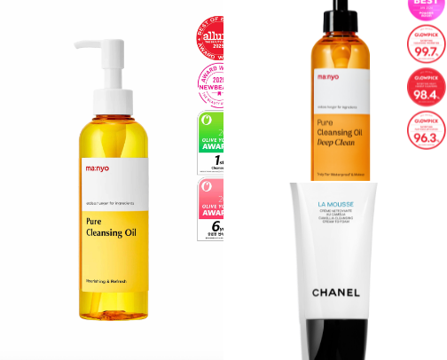 Gentle but effective cleansers cover photo collage