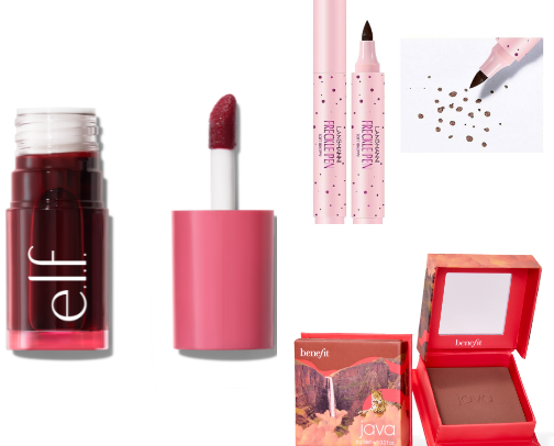 everyday makeup basics you need🩵 cover photo collage