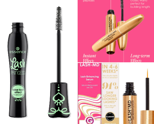 Holy grail mascaras cover photo collage