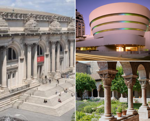Top Must-See Museums in NYC! cover photo collage