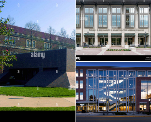 Favorite Places to Study on Campus cover photo collage
