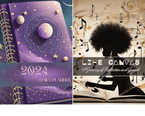 Mindful Moments: Journals & Planners Collection 📚 cover photo collage