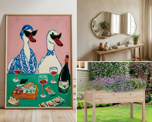 home decor / indoors and outdoors 🏡💐 cover photo collage