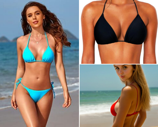 Bikinis! Bikinis! Bikinis! cover photo collage
