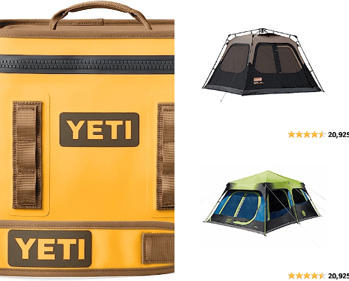 camping/outdoor cover photo collage