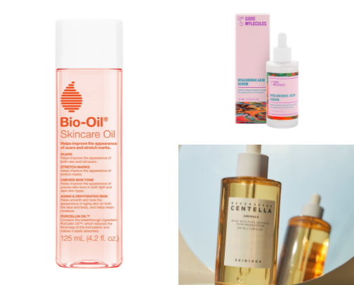 Stretchmarks prevention must haves cover photo collage