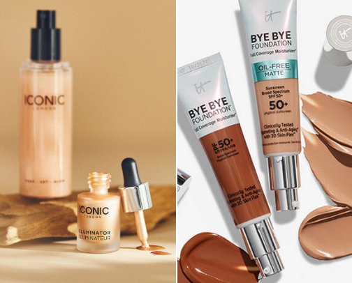 Clean girl Makeup cover photo collage