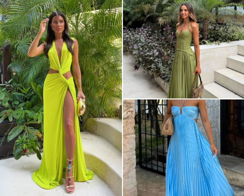 Summer dresses for the W cover photo collage