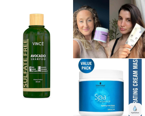 ✨ My Hair Care Routine for Healthy, Smooth Hair cover photo collage