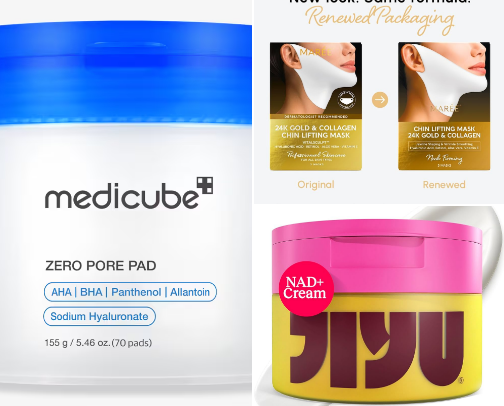 My favorite beauty recs cover photo collage