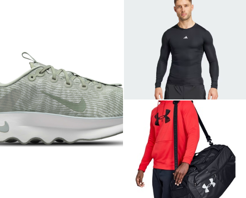 Be confident in the gym with these products. cover photo collage
