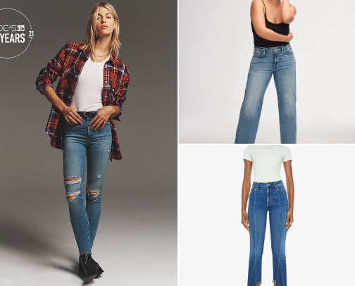 Women's DenimJeans cover photo collage