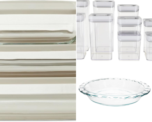 Pyrex Kitchen Essentials | Glass Food Storage & Bakeware cover photo collage