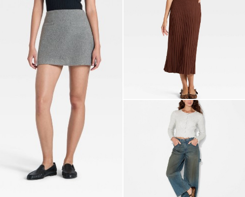 Target “CAPSULE” Fall Fashion for Moms cover photo collage