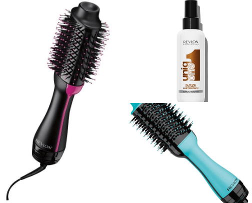Hair dryers, hair brushes etc. cover photo collage