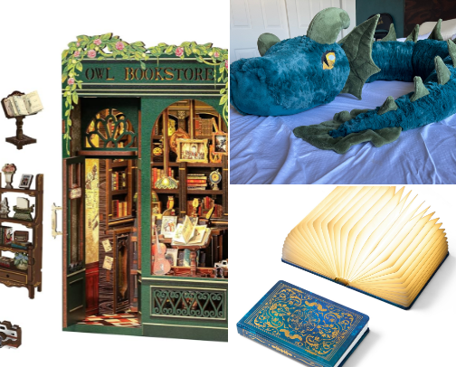 Home decor but make it bookish cover photo collage