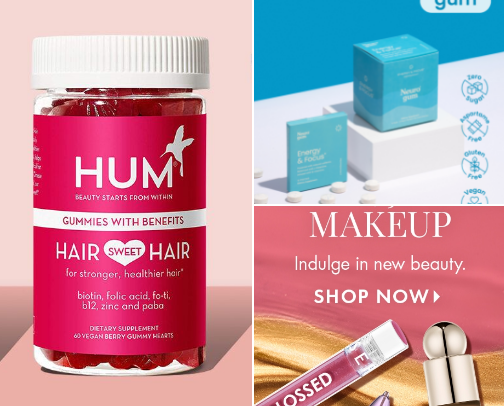 Hair growth cover photo collage