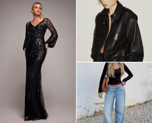 My statement clothing pieces cover photo collage