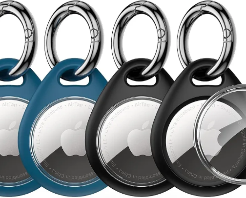 Keep your air tag safe and secure cover photo collage