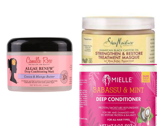 Hair Treatment Must-Haves for Afro natural hair 2025 cover photo collage