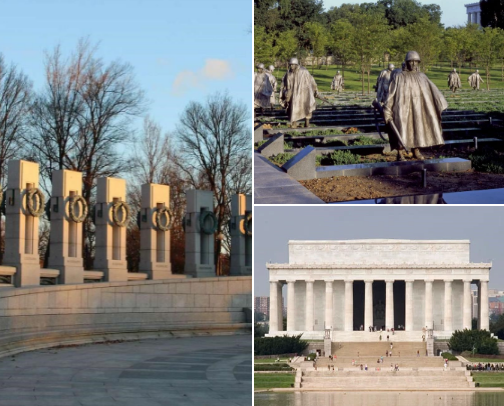 Little Feet, Big History: Washington, D.C. with Kids cover photo collage