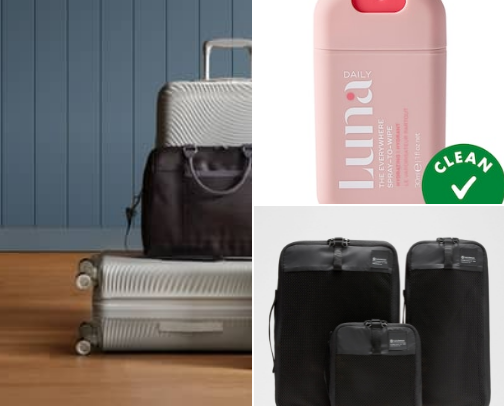Things I Never Travel Without - Travel Essentials cover photo collage