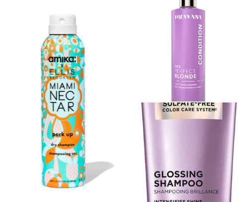 Hair care cover photo collage