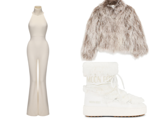 ski trip outfits⛷️ cover photo collage