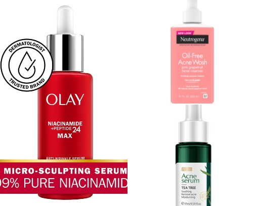 Ultimate wrinkle corrector products. cover photo collage