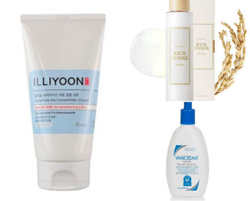 Simple Skincare for Midlife Moms (Affordable + Real) cover photo collage