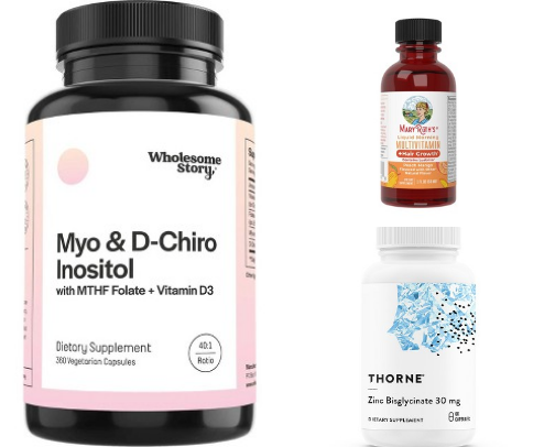 My Daily PCOS Essentials cover photo collage