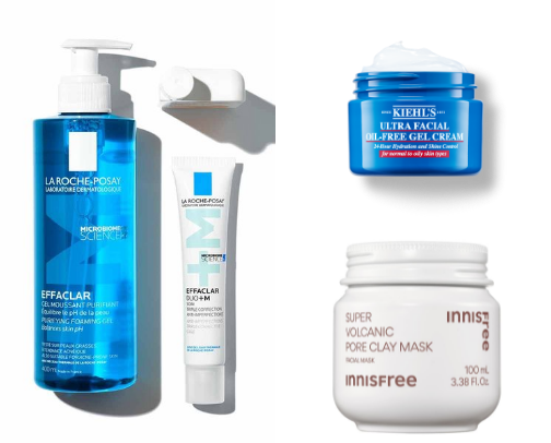 best products for oily skin cover photo collage